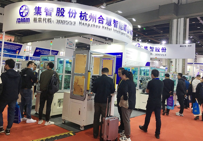 pp电子模拟器平衡机参加上海国际小电机展